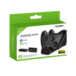 Dobe Dual Controller Charging Dock & Battery Pack - Black (Xbox Series) - TYX-1817X Dobe Dual Controller Charging Dock & Battery Pack - Black (Xbox Series) - TYX-1817X
